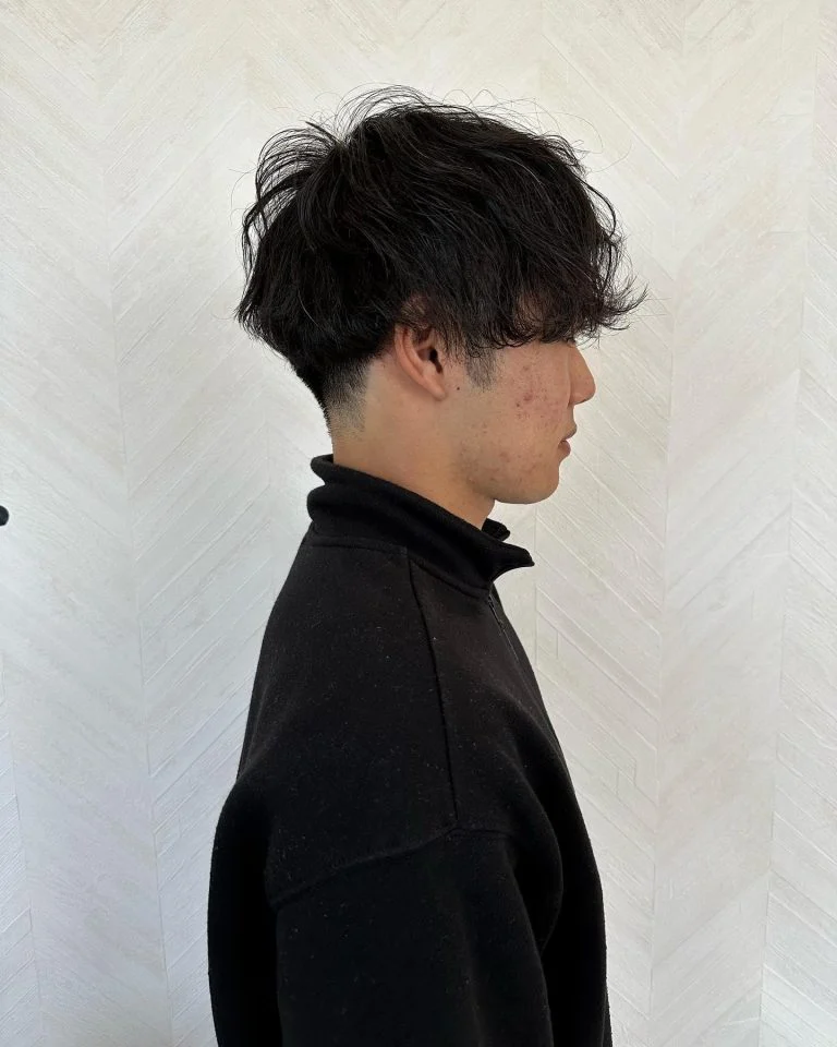 2か月後もカッコいい‼️メンズパーマ✨