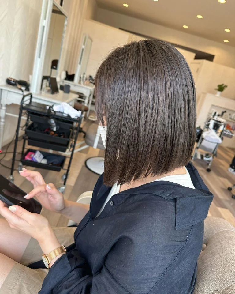 艶髪キープカラーなら、縮毛矯正も長持ち&復活します😎✨