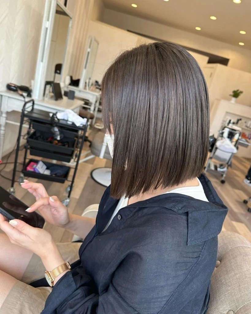 艶髪キープカラーなら、縮毛矯正も長持ち＆復活します😎✨　