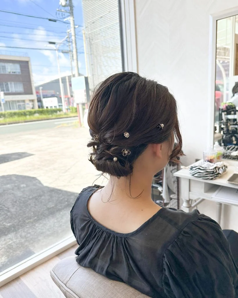 ヘアセット🍐