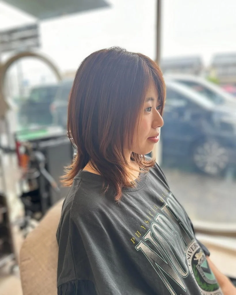 チラッと可愛いインナーカラー💛