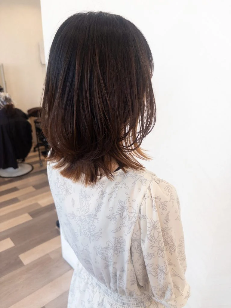 美髪と若見え★ボブウルフ